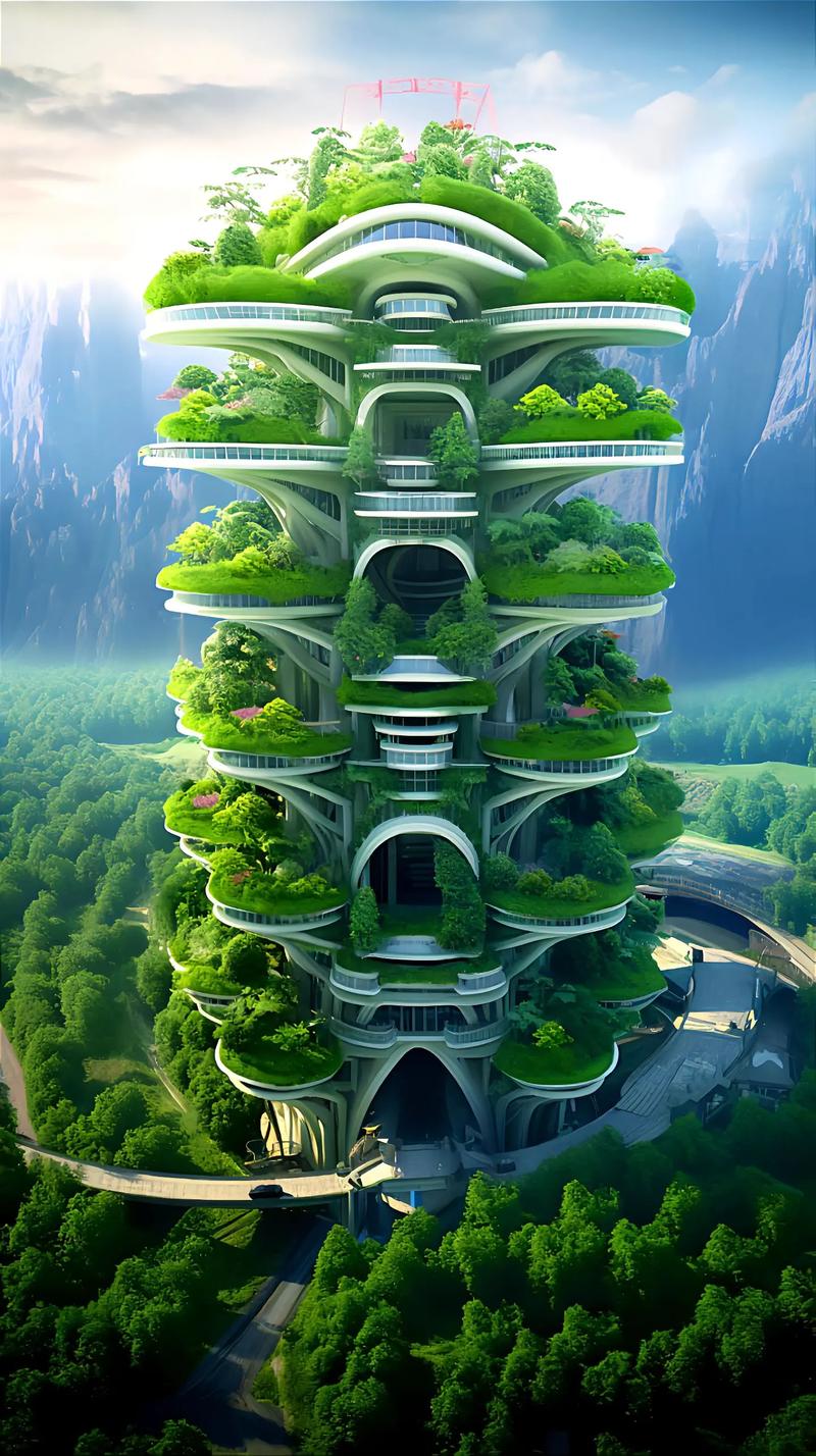 自然景观的奇妙组合