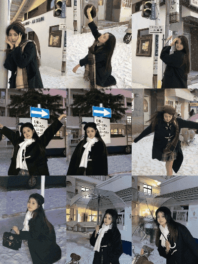 怎么拍照好看姿势图片社恐女生