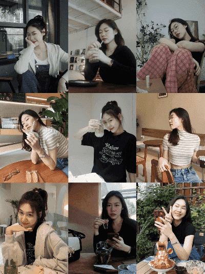 怎么拍照好看姿势图片社恐女生