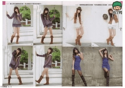 女士拍照姿势的摆法图解视频