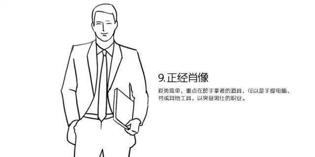 男士站姿拍照技巧