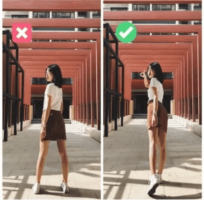 拍照几种易学的姿势